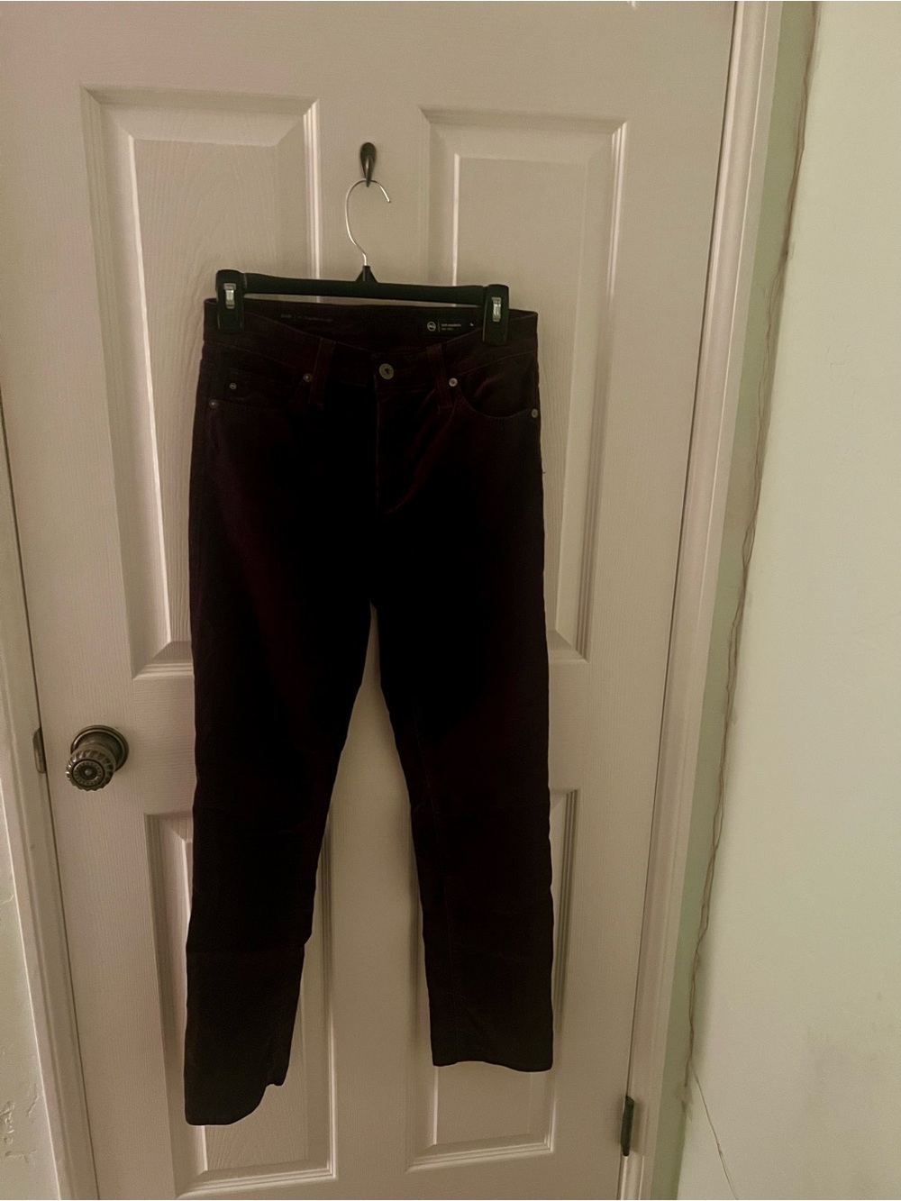 Ag Adriano Goldschmied Straight-Leg Corduroy Size 26 Pants